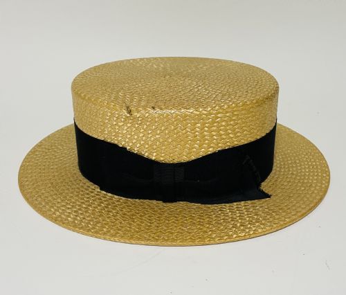 Original Vintage Straw Boater
