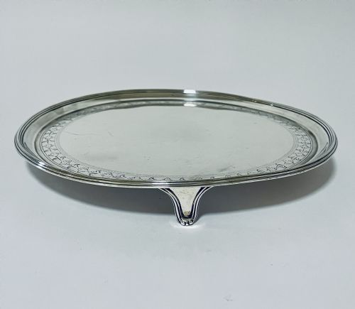 fig 1. Georgian Silver Salver