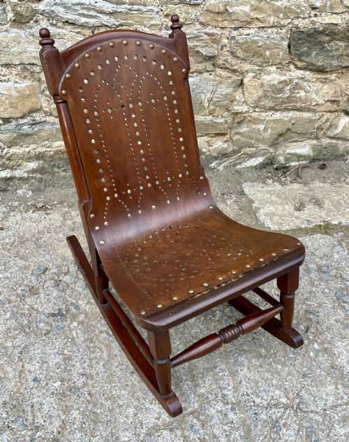 Antique Child's Bentwood Rocking Chair
