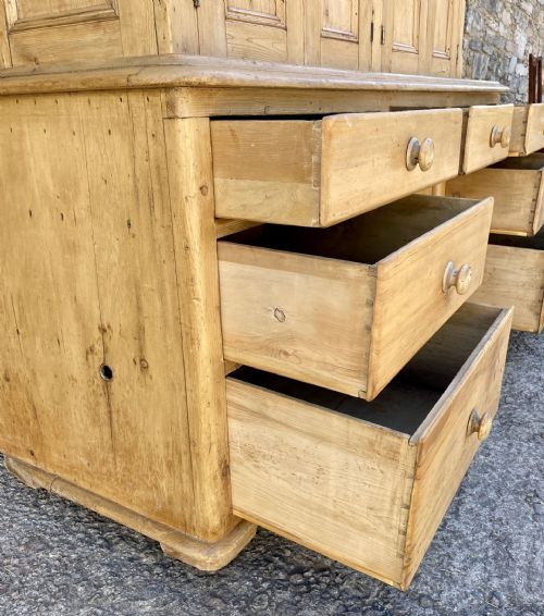 fig 2. Victorian Pine Housekeepers' Cupboard