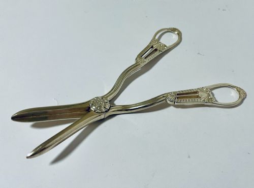 fig 2. Victorian Silver Grape Scissors