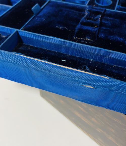fig 3. Victorian Coromandel Sewing Box by Parkins & Gotto