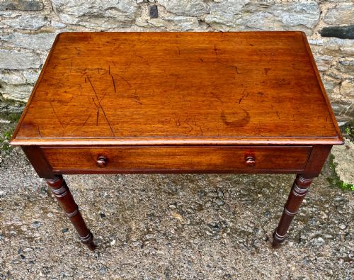 fig 2. Victorian Mahogany Side Table