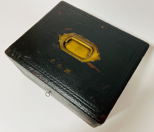 fig 1. Antique Leather Jewellery Box