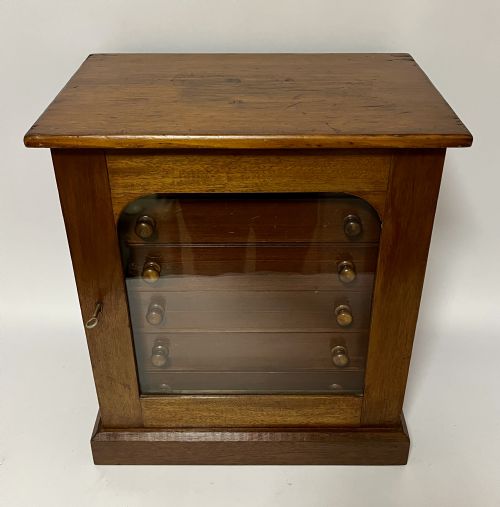 fig 1. Antique Collector's Specimen Chest