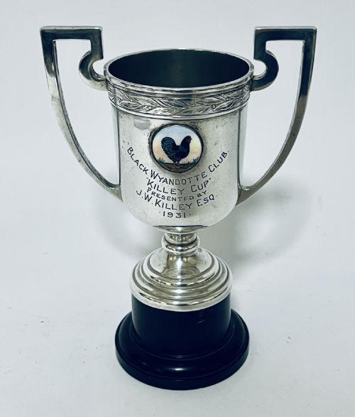 fig 1. Antique Silver Trophy Cup