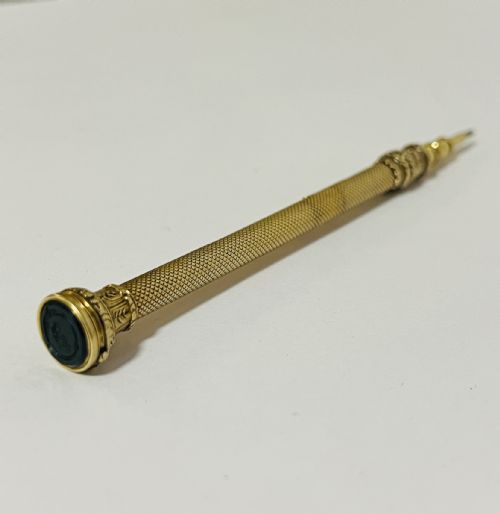 fig 2. Antique 14K Gold Propelling Pencil