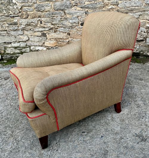 fig 1. Antique Deep Seated Armchair