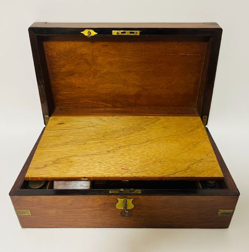 fig 2. Victorian Rosewood Writing Slope
