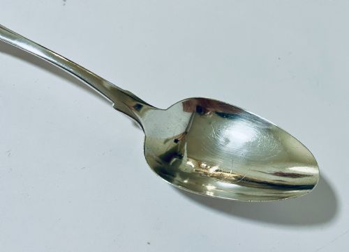 fig 2. Exeter Silver Georgian Serving Spoon