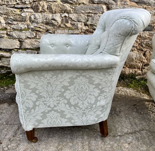 fig 3. Pair of Antique Tub Chairs