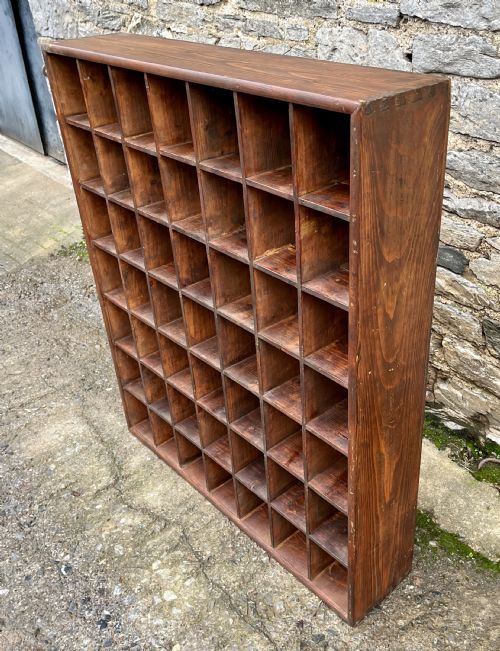 ANTIQUE PINE PIGEON HOLES - ADDITIONAL PHOTO 13