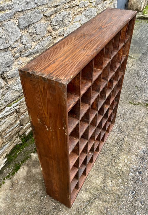 ANTIQUE PINE PIGEON HOLES - ADDITIONAL PHOTO 15
