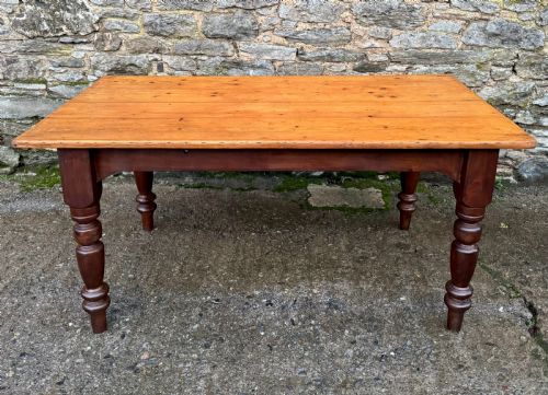 Pine Farmhouse Table
