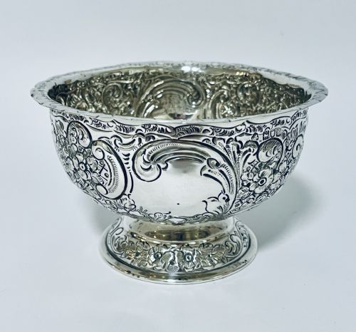 Victorian Silver Bowl