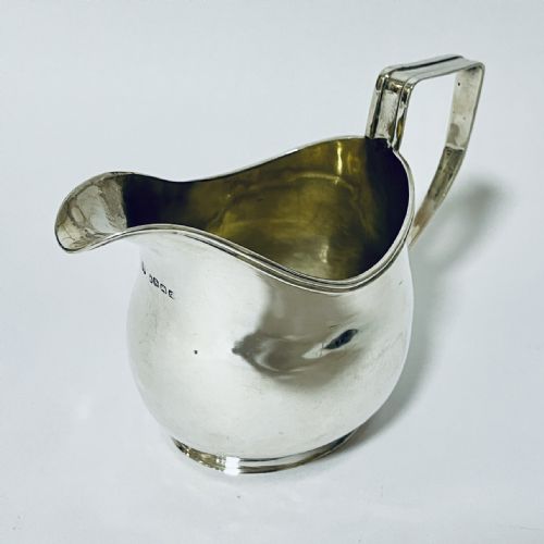 fig 1. Antique Exeter Silver Cream Jug