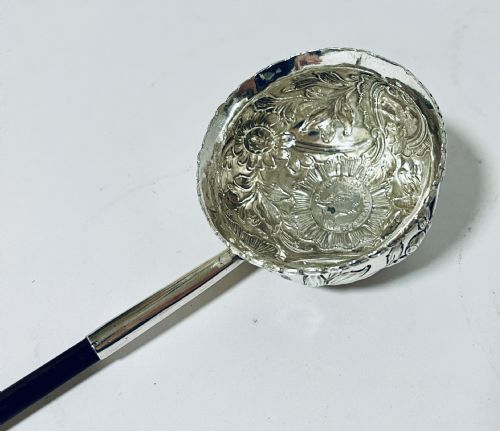fig 1. Georgian Silver Toddy Ladle
