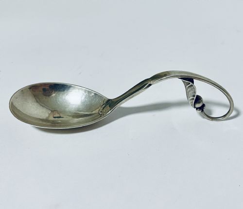 fig 1. Georg Jensen Sterling Silver Sugar / Jam Spoon