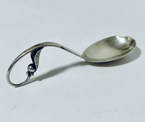 fig 2. Georg Jensen Sterling Silver Sugar / Jam Spoon