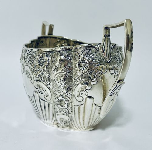 fig 1. Large Victorian Twin Handled Sugar Bowl