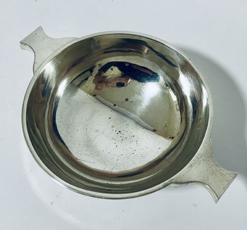 fig 1. Antique Silver Quaich