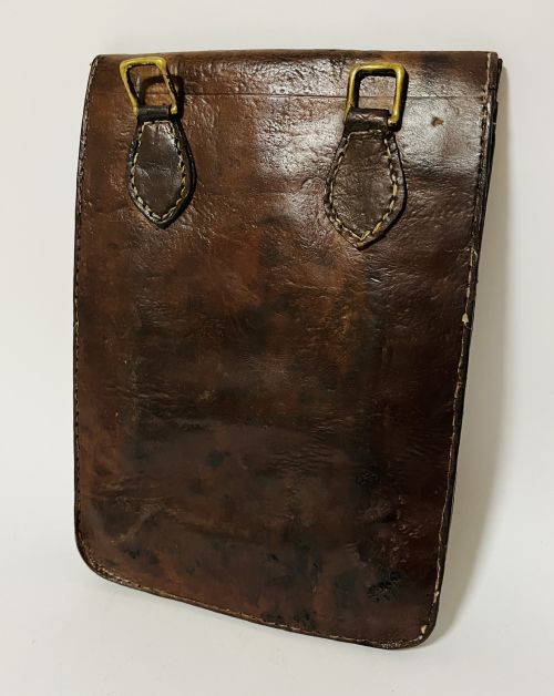 fig 1. Antique Leather Map Case