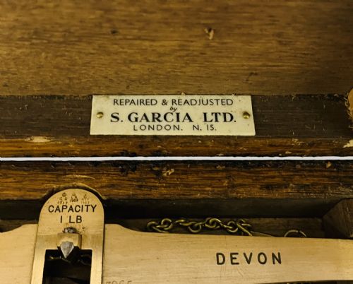 ANTIQUE DEVON COUNTY EXCISE SCALES - ADDITIONAL PHOTO 3
