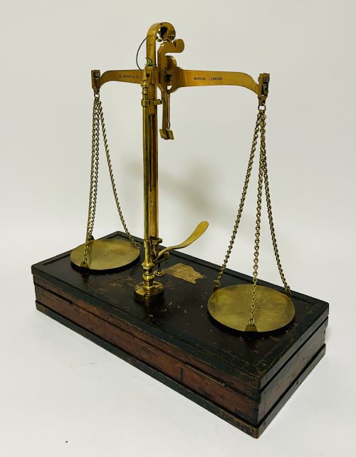 ANTIQUE DEVON COUNTY EXCISE SCALES - ADDITIONAL PHOTO 7