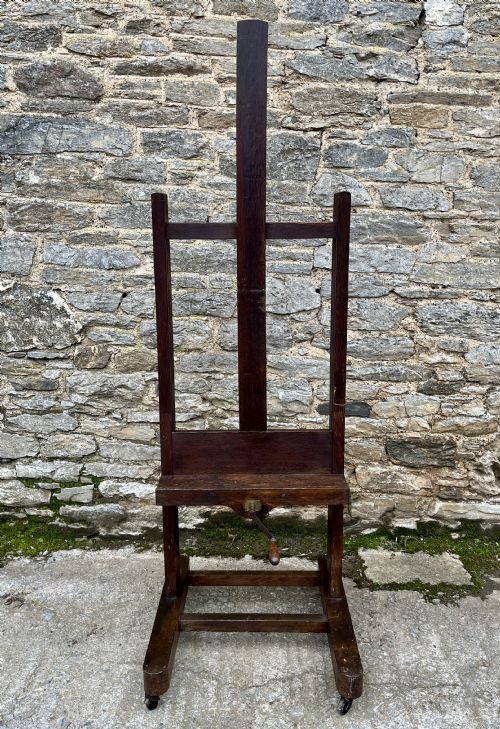 Victorian Oak Studio Easel