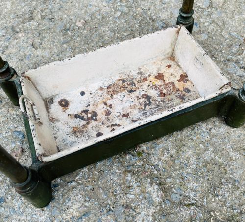 VICTORIAN BRASS STICK STAND - ADDITIONAL PHOTO 6