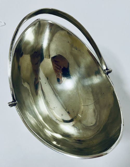 VICTORIAN SILVER SUGAR BASKET - ADDITIONAL PHOTO 5