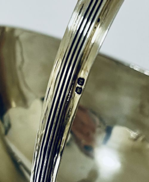 VICTORIAN SILVER SUGAR BASKET - ADDITIONAL PHOTO 8