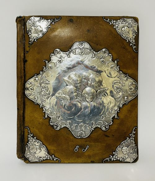 Victorian Silver Mounted Desk Blotter
