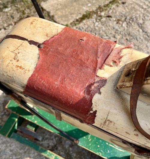 fig 2. Antique Push Along Rocking Horse Toy