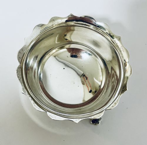 ANTIQUE SILVER SUGAR BOWL - ADDITIONAL PHOTO 4