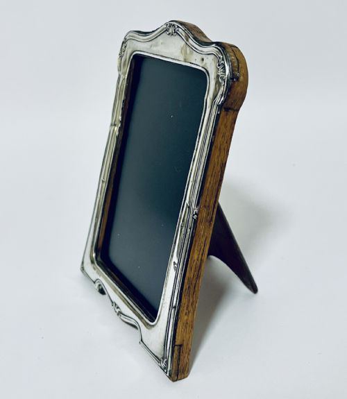 fig 1. Antique Silver Photo Frame