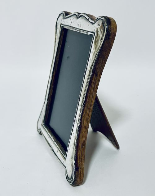 ANTIQUE SILVER PHOTO FRAME - ADDITIONAL PHOTO 1