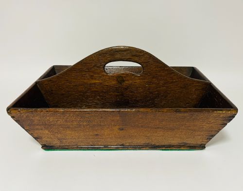 Georgian Oak Cutlery Tray