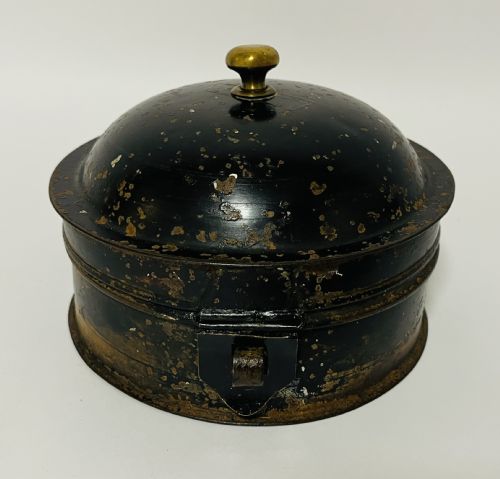 Antique Toleware Spice Tin