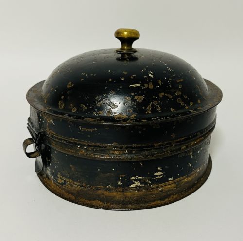 fig 1. Antique Toleware Spice Tin