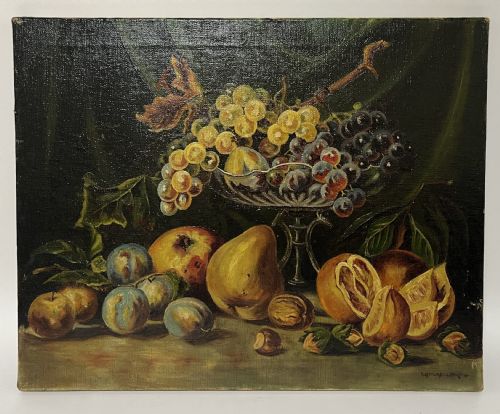 Still Life Oil on Canvas