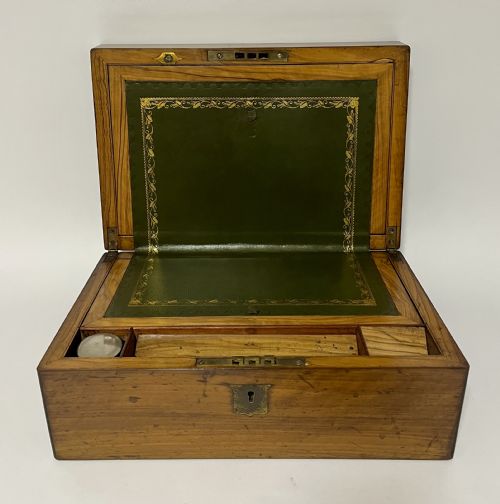 Victorian Walnut Writing Slope
