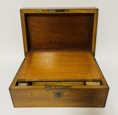 fig 2. Victorian Walnut Writing Slope