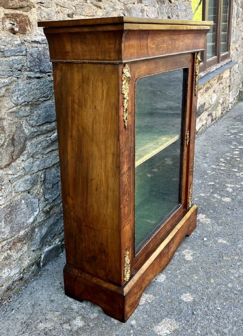 fig 2. Victorian Walnut Pier Cabinet