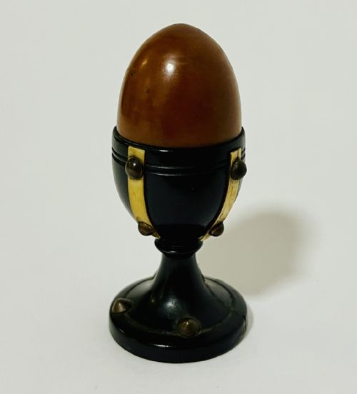 fig 1. Antique Treen Thimble Holder