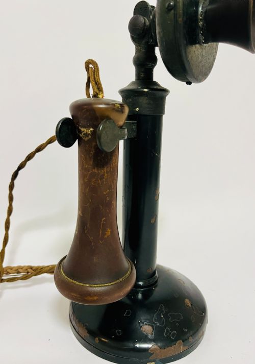 fig 2. 1920s Stick Telephone
