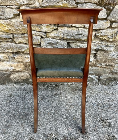 VICTORIAN MAHOGANY SCROLL ARM CARVER CHAIR - ADDITIONAL PHOTO 7