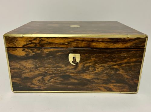 fig 1. Victorian Coromandel Fitted Collector's Box
