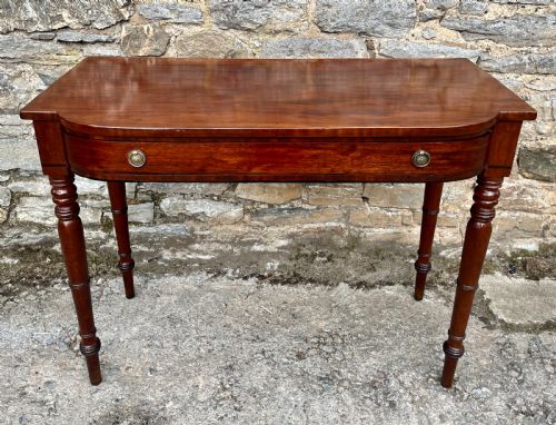 fig 1. Regency Mahogany Breakfront Side Table
