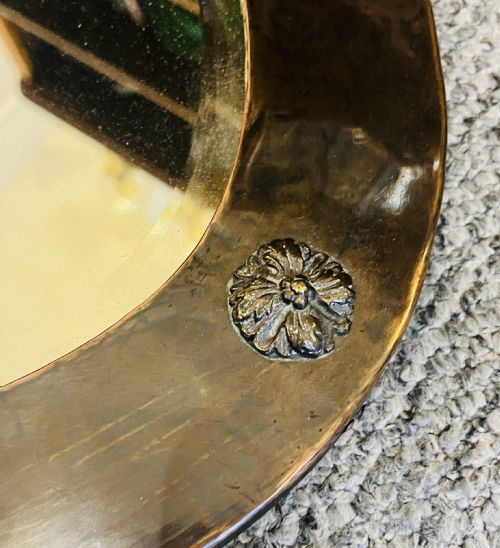 ARTS AND CRAFTS COPPER MIRROR - ADDITIONAL PHOTO 3